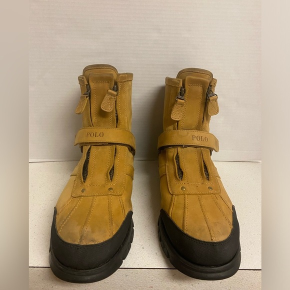 Polo by Ralph Lauren Men’s Tan Conquest Zip Up Boot  13D main image 7